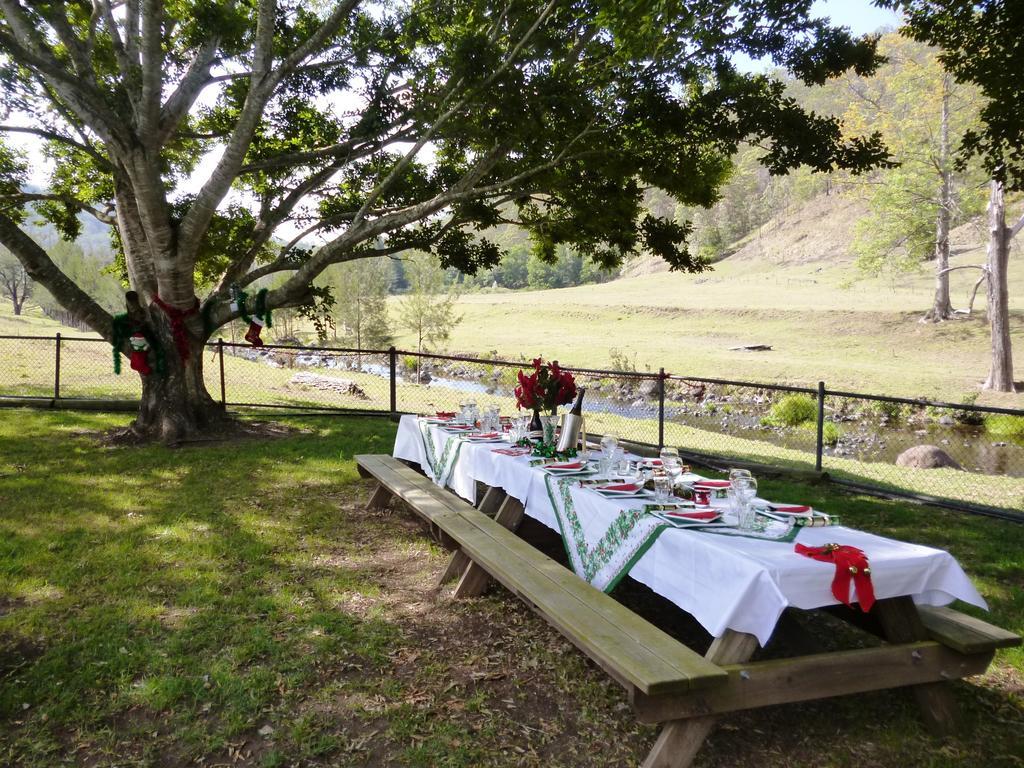 Christmas Creek Cafe & Cabins Lamington エクステリア 写真